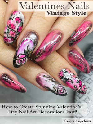 cover image of Valentines Nails